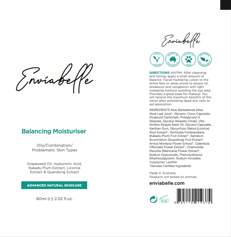 Balancing Moisturiser - Enviabelle