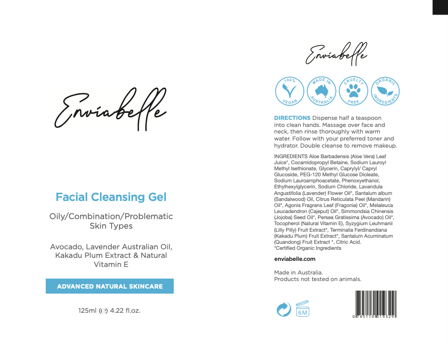 Facial Cleansing Gel - Enviabelle