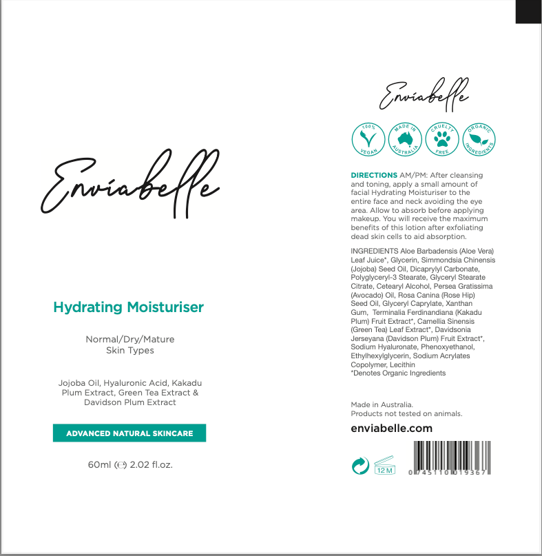Hydrating Moisturiser - Enviabelle