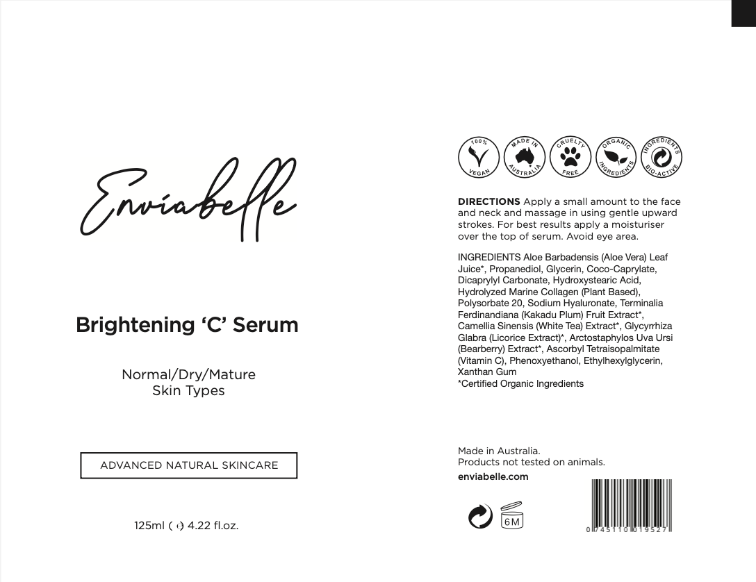 Professional Brightening 'C' Serum - Enviabelle